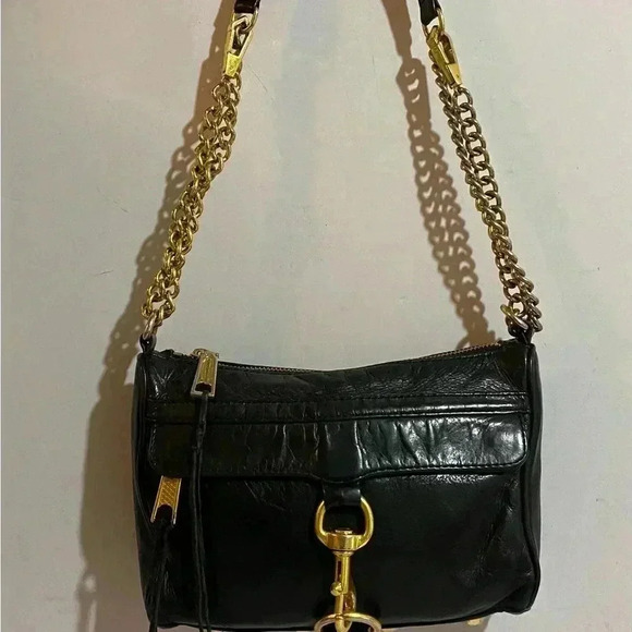 Rebecca Minkoff black leather satchel handbag - Picture 6 of 12